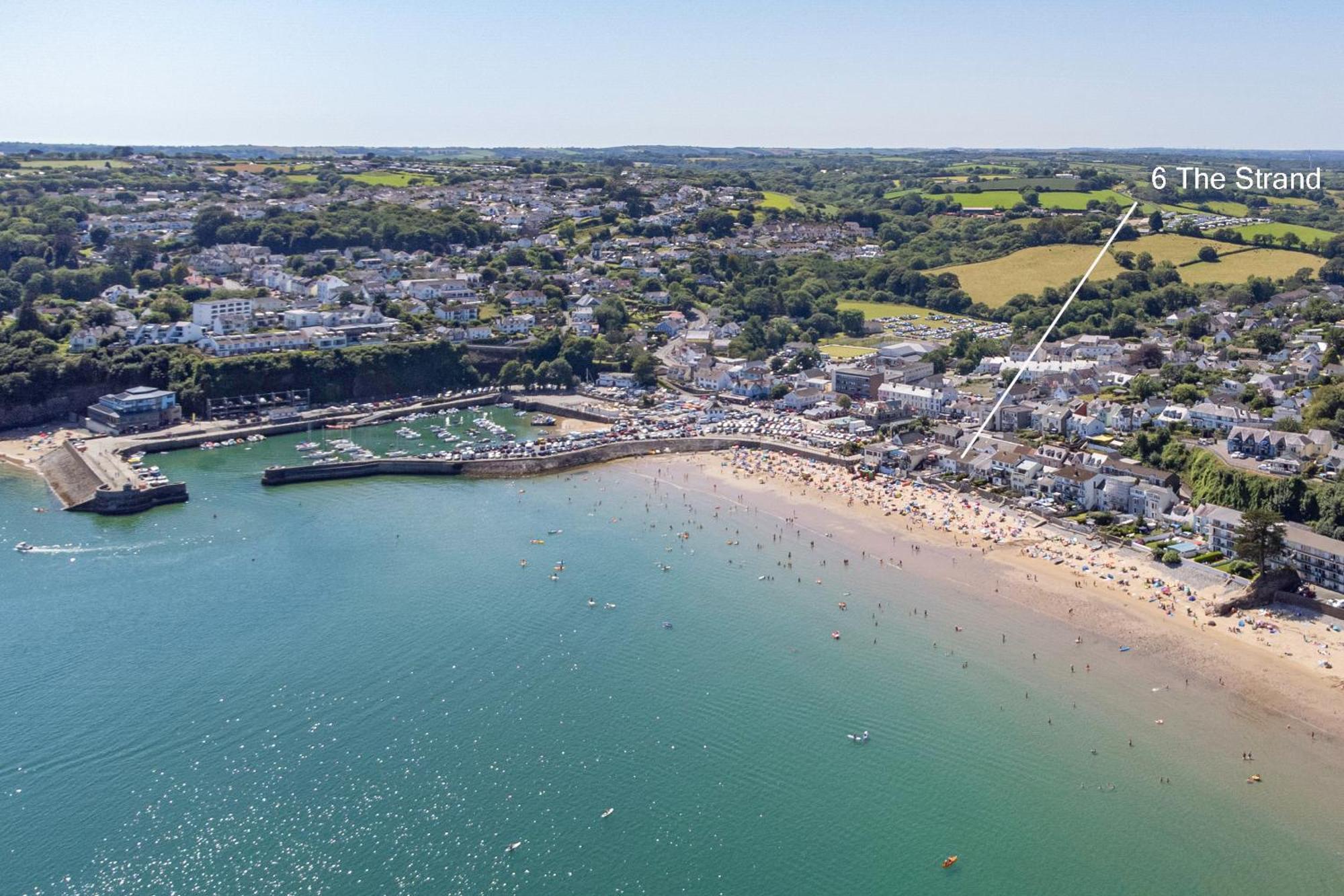 Strand Cottage - Direct Beach Access Saundersfoot Dış mekan fotoğraf