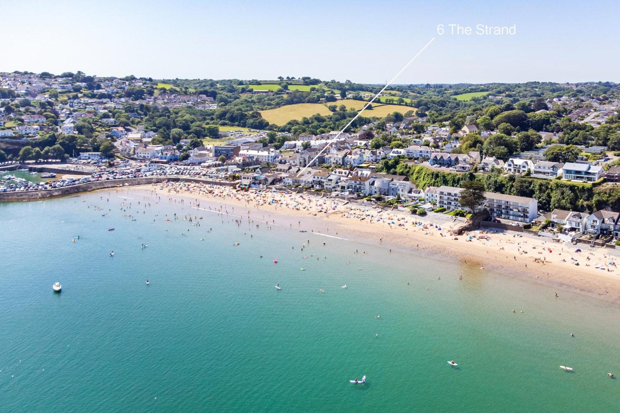 Strand Cottage - Direct Beach Access Saundersfoot Dış mekan fotoğraf