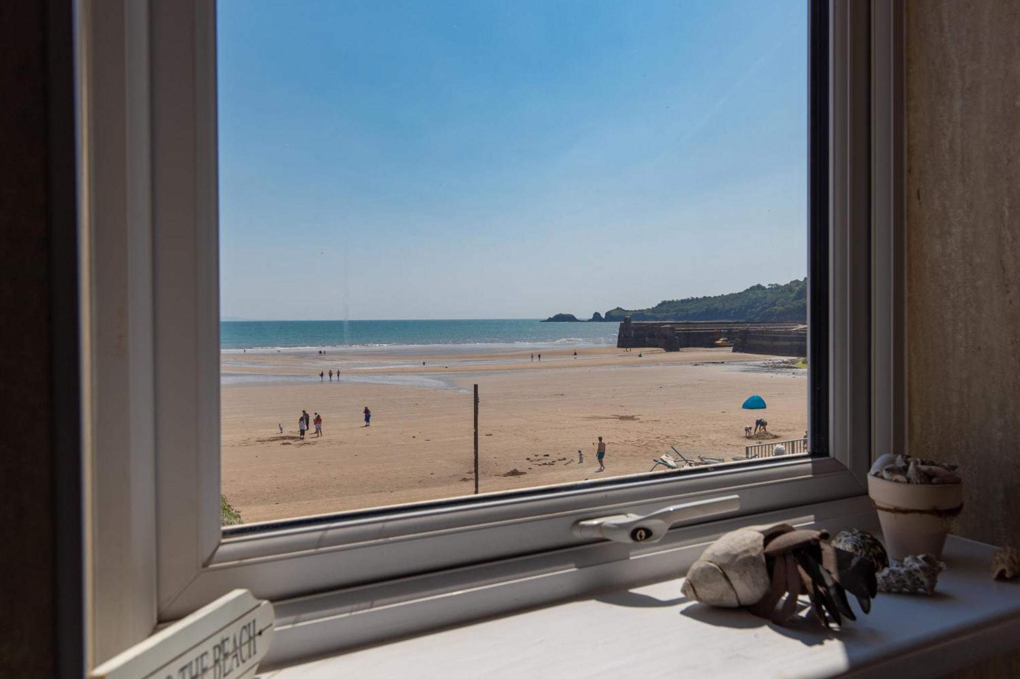 Strand Cottage - Direct Beach Access Saundersfoot Dış mekan fotoğraf