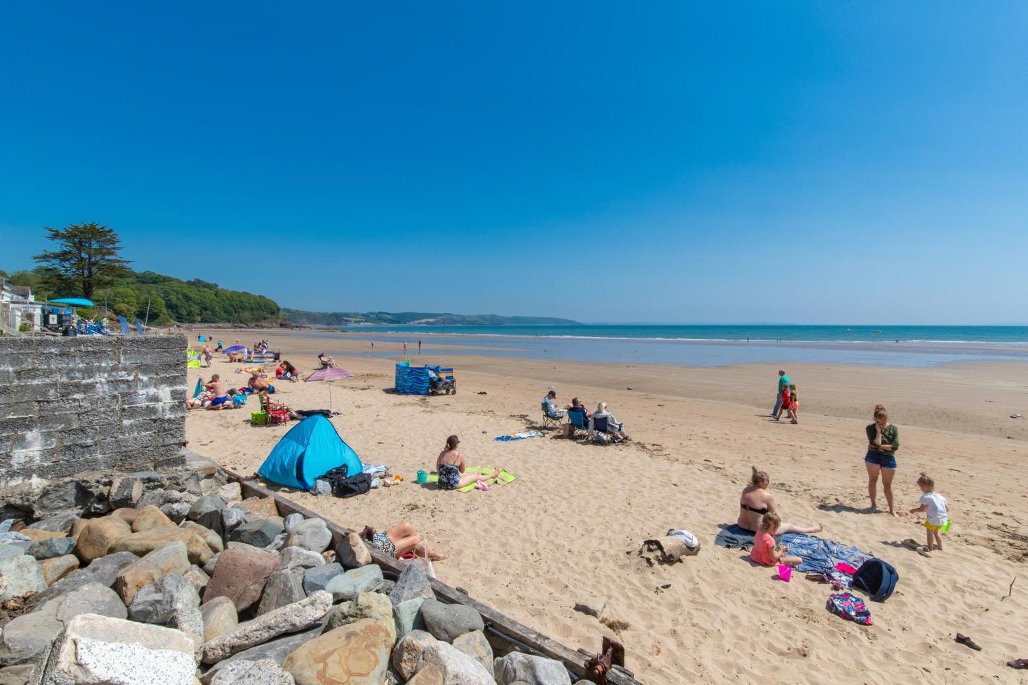 Strand Cottage - Direct Beach Access Saundersfoot Dış mekan fotoğraf