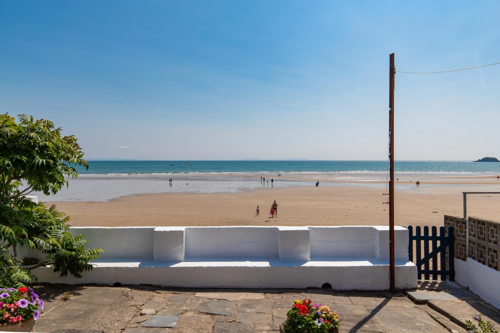 Strand Cottage - Direct Beach Access Saundersfoot Dış mekan fotoğraf