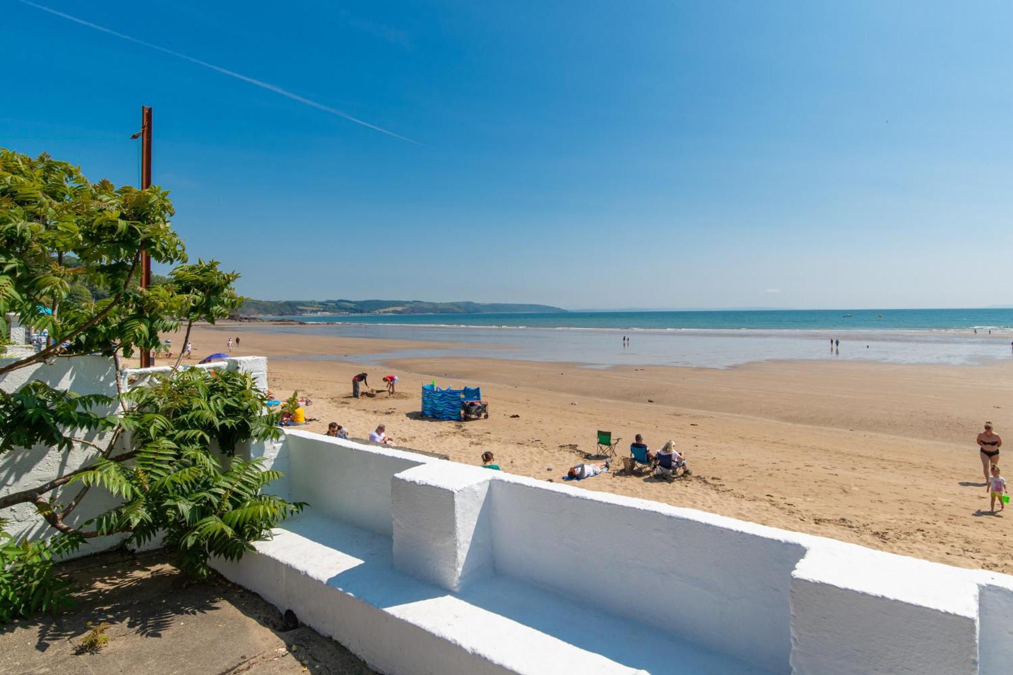 Strand Cottage - Direct Beach Access Saundersfoot Dış mekan fotoğraf