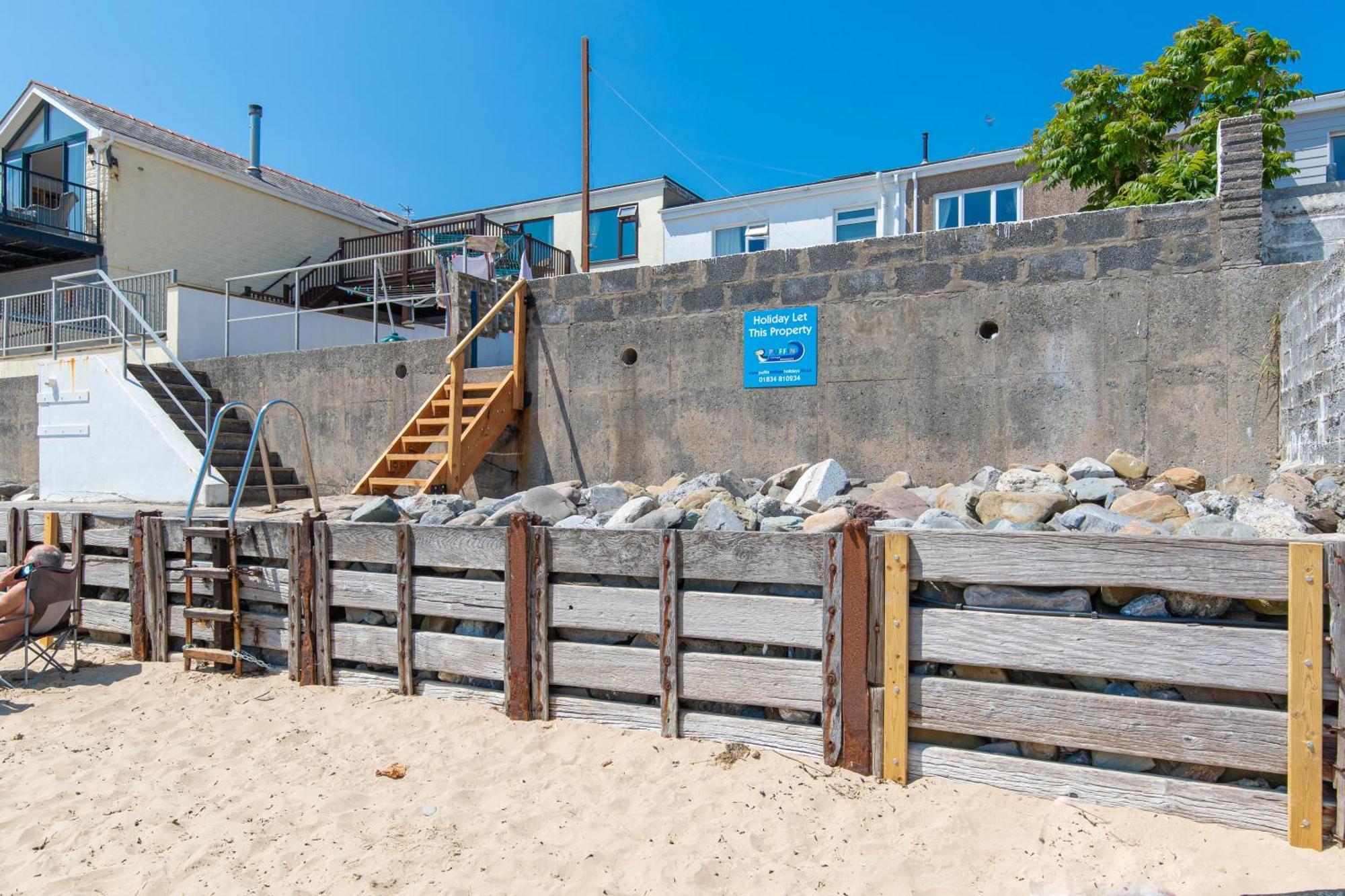 Strand Cottage - Direct Beach Access Saundersfoot Dış mekan fotoğraf